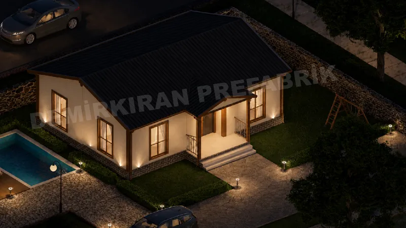 3+1 · 82 m² · Casa prefabbricata a un piano immagine 6