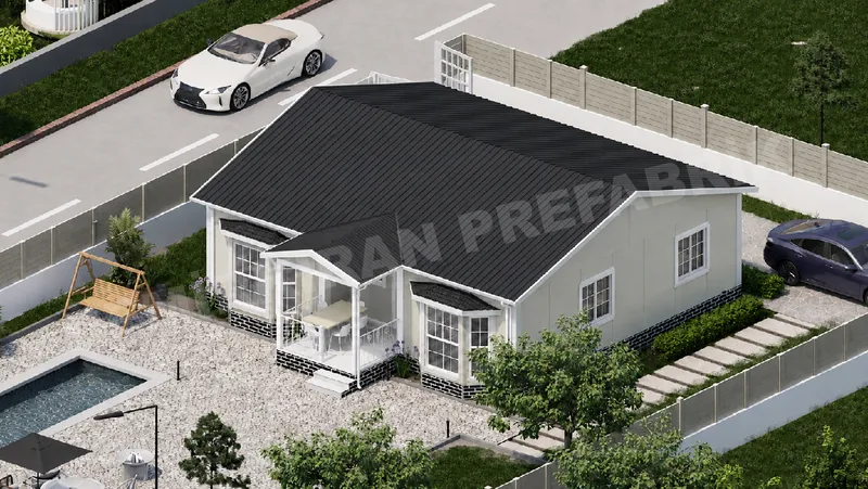 3+1 · 98 m² · Casa prefabbricata a un piano immagine 4