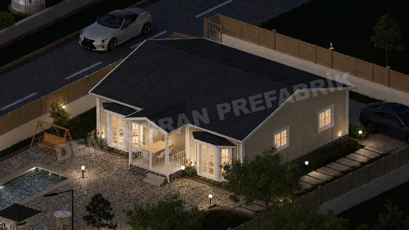 3+1 · 98 m² · Casa prefabbricata a un piano immagine 7